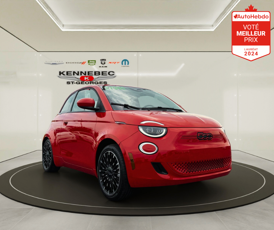 Fiat 500 E RED  2024 à Saint-Georges, Québec