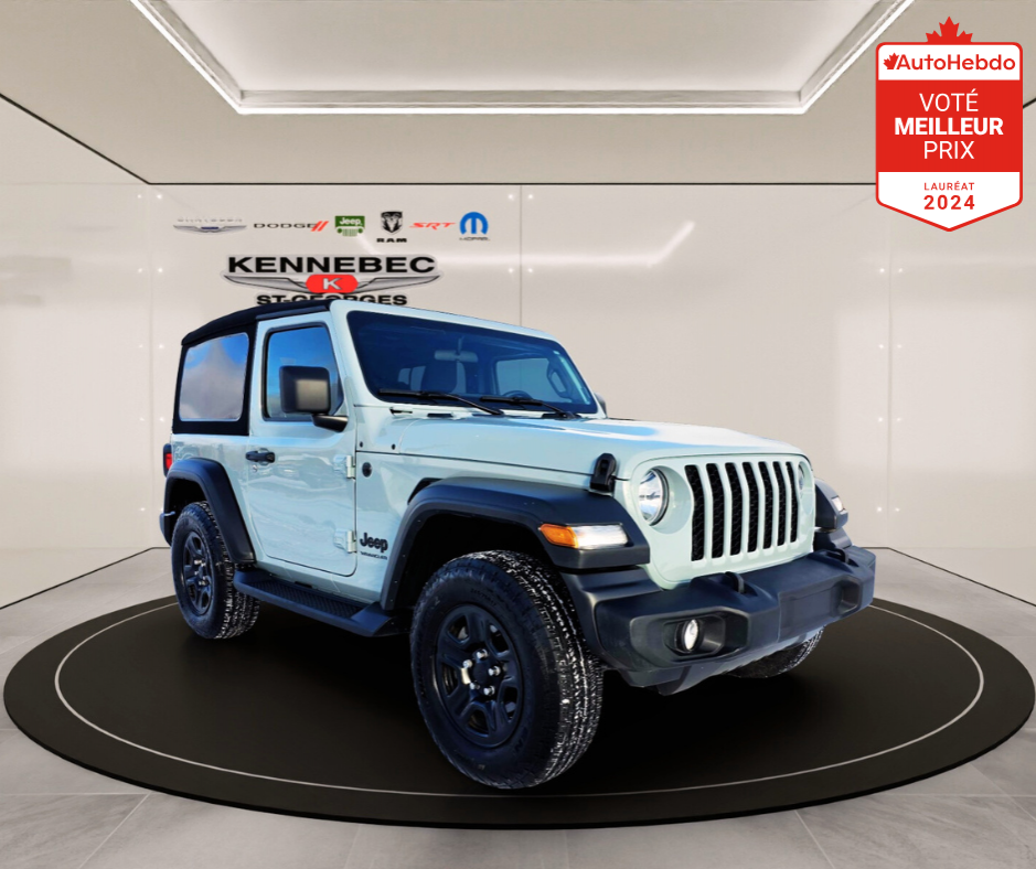 Jeep WRANGLER SPORT  2024 à Saint-Georges, Québec