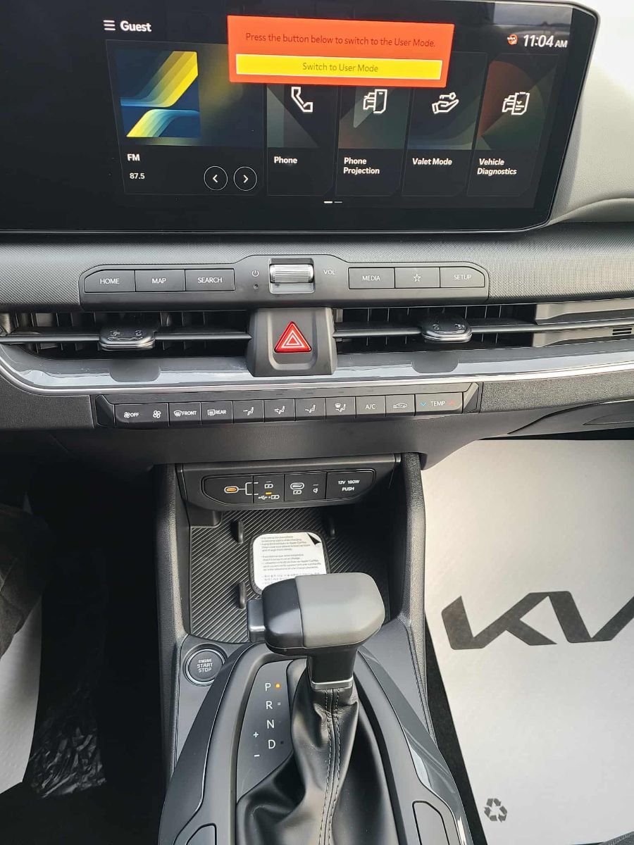 2025 Kia K4 EX Remote starter included