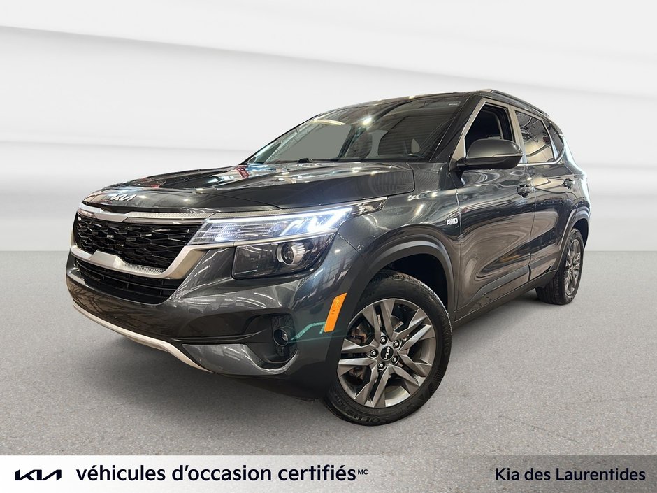 2022 Kia Seltos EX, CUIR, TOIT, AWD, VOLANT CHAUFFANT in Mirabel, Quebec