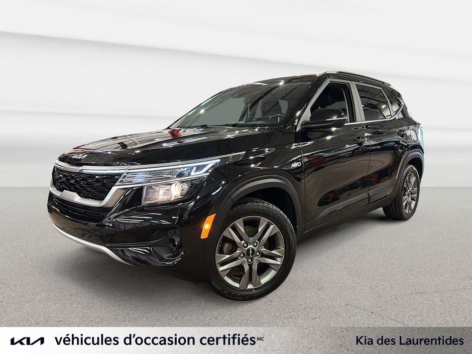 Kia Seltos EX, JAMAIS ACCIDENTÉ, CUIR, TOIT, AWD, MAGS 2022 à Mirabel, Québec