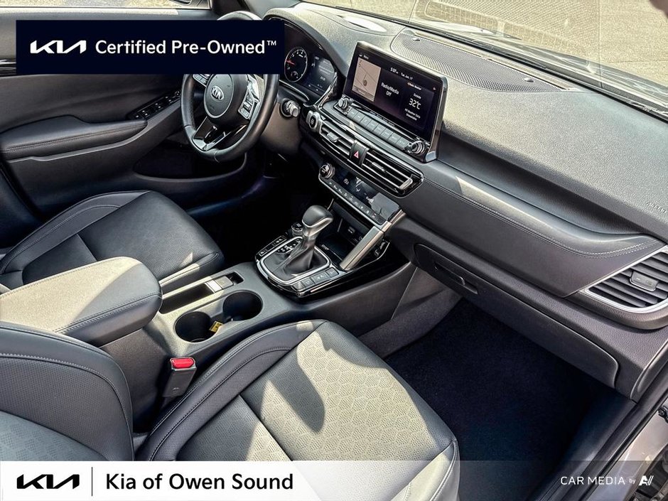 2021 Kia Seltos SX TURBO AWD One Owner Local Trade