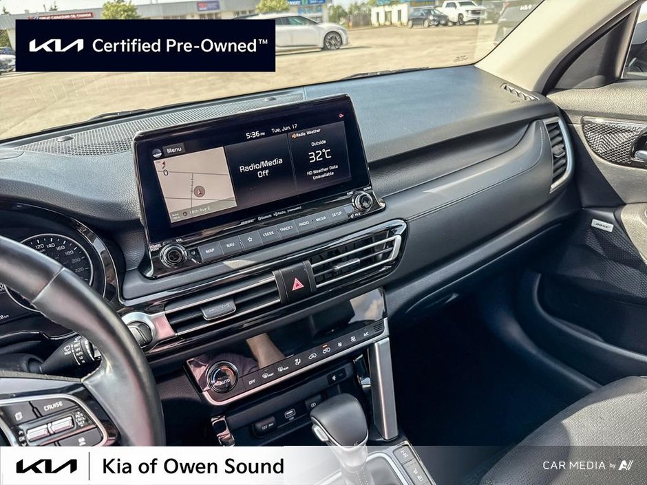 2021 Kia Seltos SX TURBO AWD One Owner Local Trade