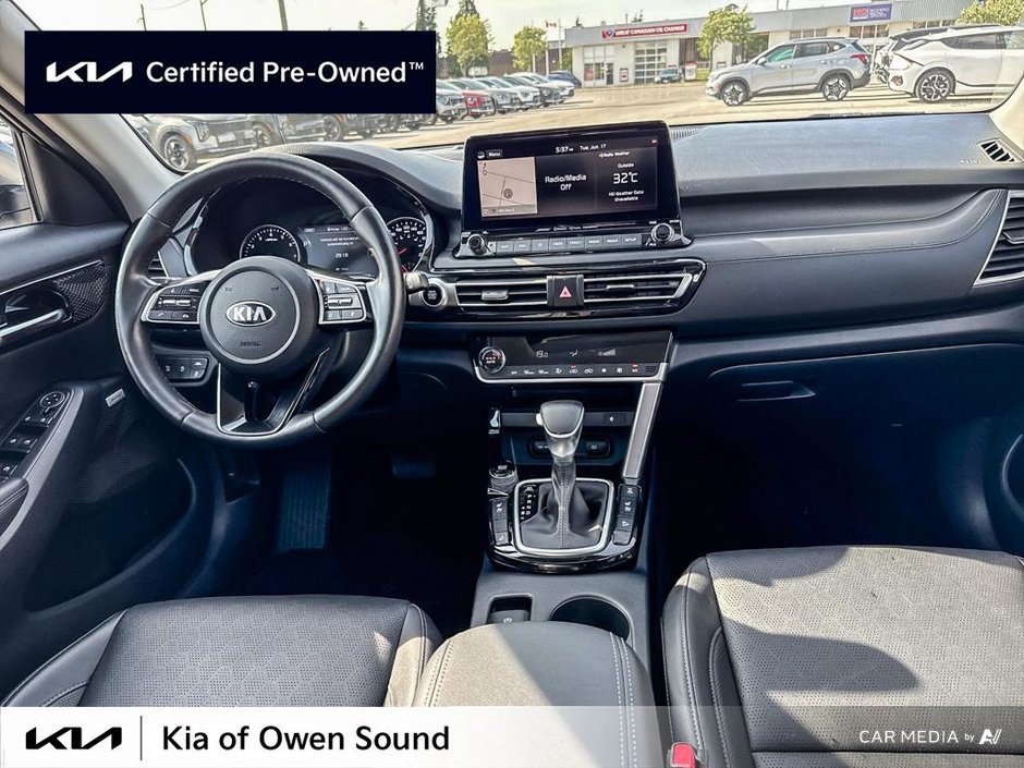 2021 Kia Seltos SX TURBO AWD One Owner Local Trade