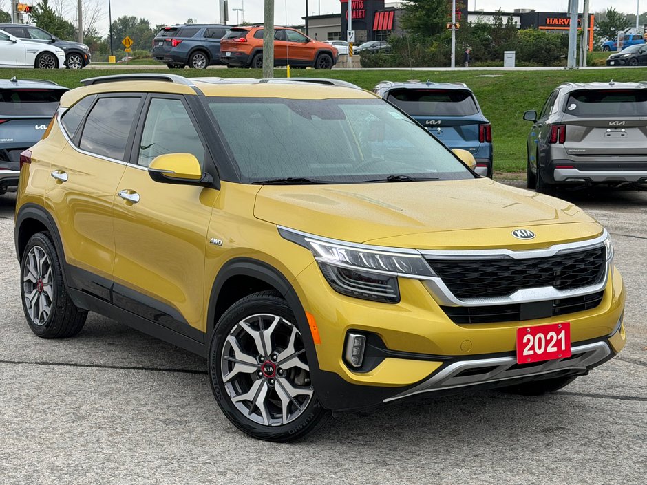 2021 Kia Seltos SX Turbo One Owner, Local Trade