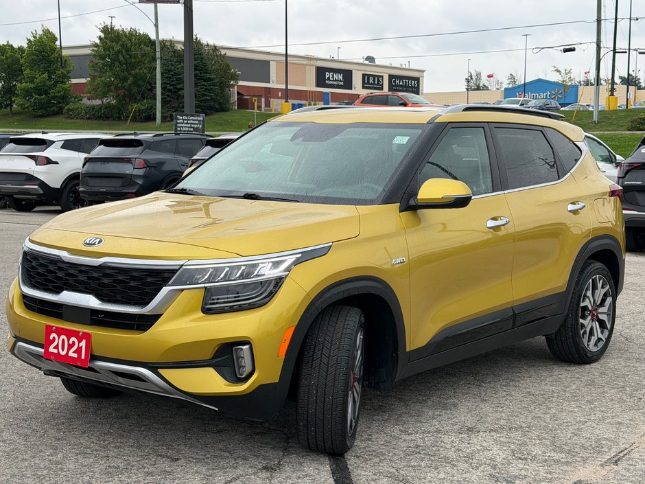 2021 Kia Seltos SX Turbo One Owner, Local Trade