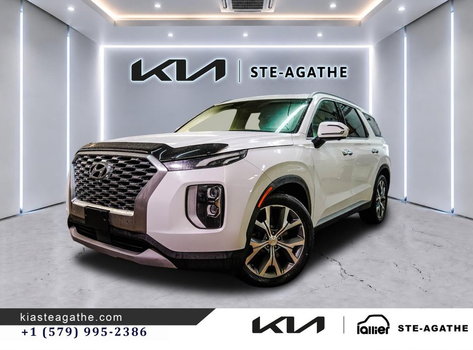 Hyundai Palisade LUXURY**CUIR**VOLANT CHAUFFANT**TOIT OUVRANT**BANCS VENTILÉS**HAYON ÉLECTRIQUE**REMORQUE 5000 LBS** 2020 à Montréal, Québec