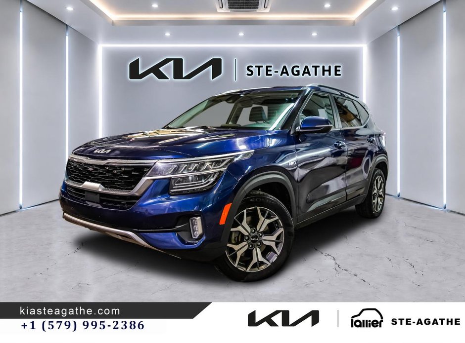 Kia Seltos EX PREMIUM AWD**GARANTIE 10 ANS 200 000KM**CUIR**TOIT OUVRANT**VOLANT CHAUFFANT**BANCS VENTILÉS** 2023 à Montréal, Québec
