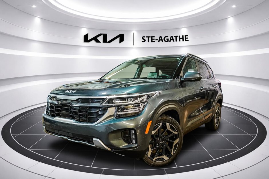 Kia Seltos SX AWD w/Black Interior **JAMAIS ACCIDENTÉ+GARANTIE 10 ANS/ 200 000KM** CUIR+TOIT OUVRANT** 2024 à Montréal, Québec