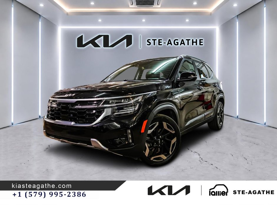 Kia Seltos SX  AWD**GARANTIE 10 ANS OU 200 000KM**CUIR**TOIT OUVRANT**BANCS VENTILÉS 2024 à Montréal, Québec