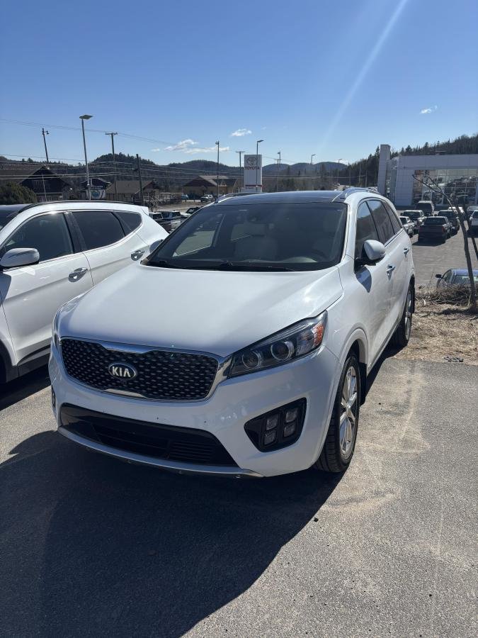 2018 Kia Sorento SXL AWD w/White Nappa **JAMAIS ACCIDENTÉ+GARANTIE 10 ANS / 200 000KM**TOIT PANORAMIQUE+CUIR** in Montréal, Quebec