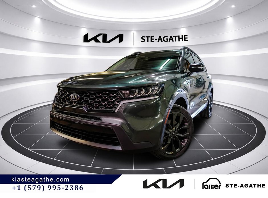 2021 Kia Sorento X-LINE**JAMAIS ACCIDENTÉ** GARANTIE 10 ANS/200 000km**VOLANT CHAUFFANT** REMORQQUE 3500 lbs** in Montréal, Quebec
