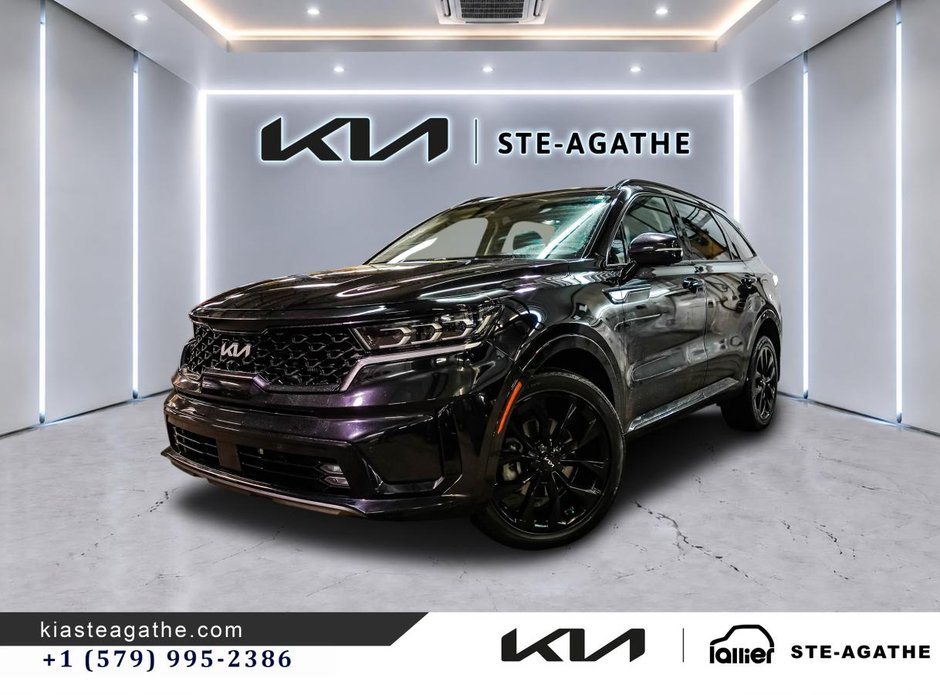 2022 Kia Sorento SX**JAMAIS ACCIDENTÉ**GARANTIE 10 ANS OU 200 000KM**CUIR**TOIT OUVRANT PANOAMIQUE**VOLANT CHAUFFANT in Montréal, Quebec