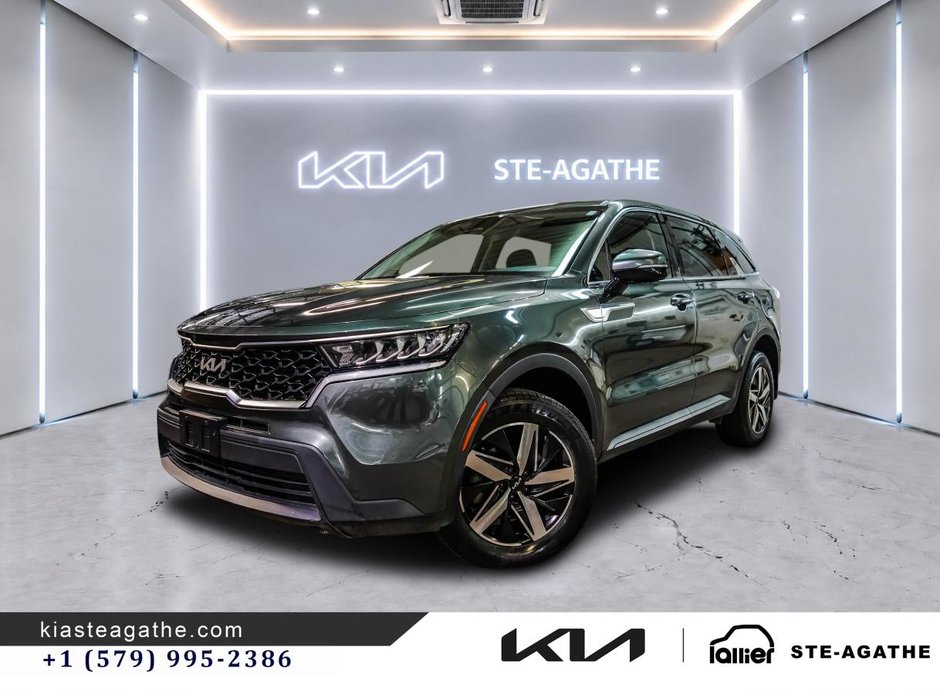 2023 Kia Sorento LX PREMIUM**JAMAIS ACCIDENTÉ**GARANTIE 10 ANS OU 200 000KM**VOLANT CHAUFFANT**7 PASSAGERS**APPLE CAR in Montréal, Quebec