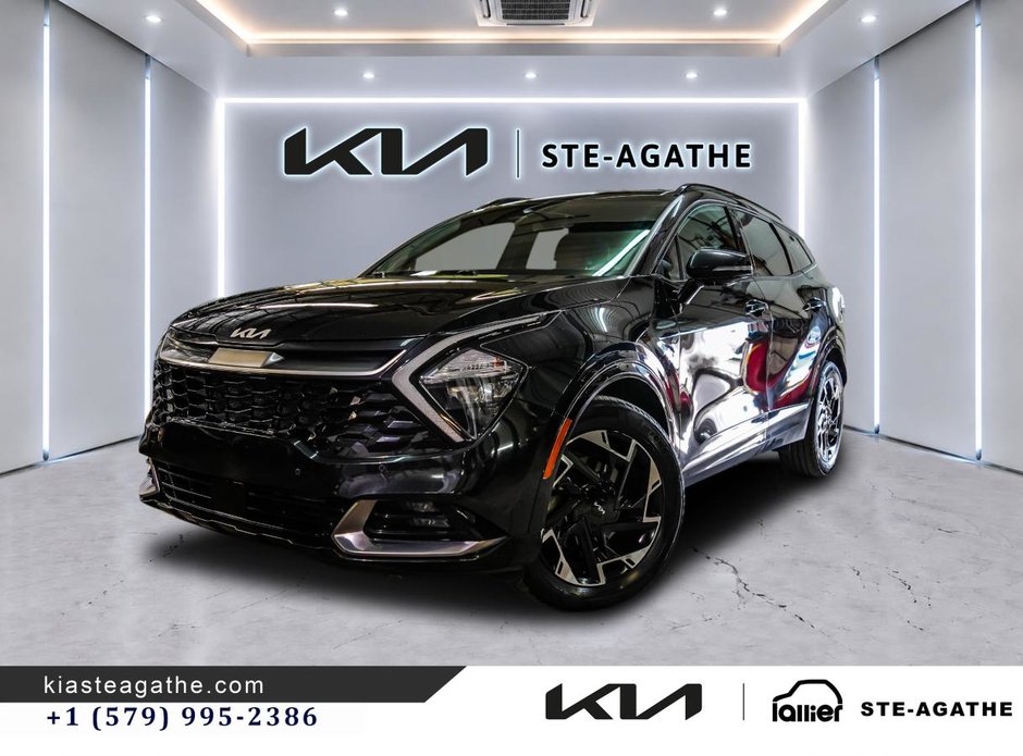 2023 Kia Sportage EX PREM INT ROUGE**JAMAIS ACCIDENTÉ**GARANTIE 10 ANS 200 000KM**TOIT PANO**BANCS VENTILÉS** in Montréal, Quebec