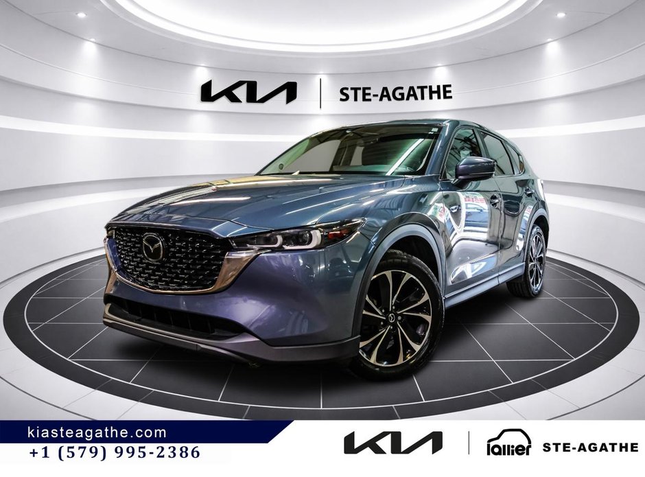 Mazda CX-5 GS COMFORT AWD**CUIR**TOIT OUVRANT**VOLANT CHAUFFANT**HAYON ÉLECTRIQUE** SIÈGES ÉLECTRIQUES** 2023 à Montréal, Québec