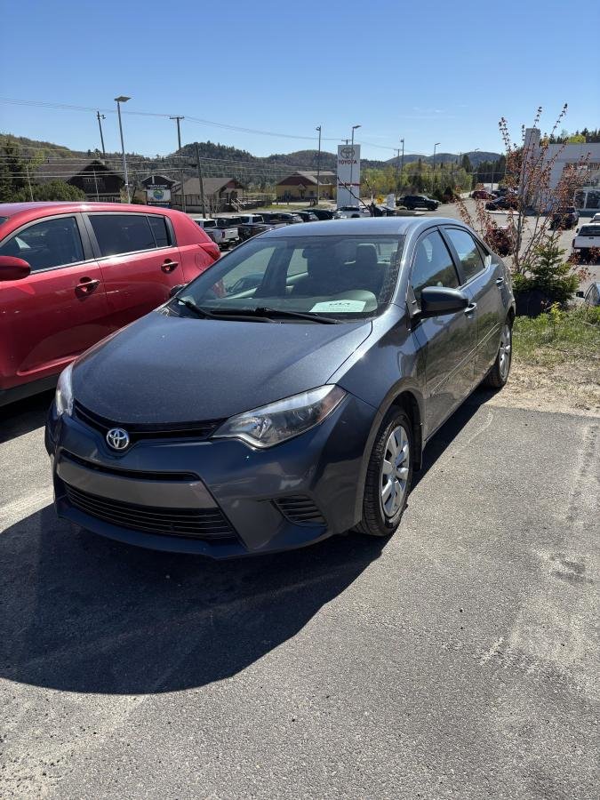2016 Toyota Corolla 4dr Sdn CVT LE **JAMAIS ACCIDENTÉ+ UN SEUL PROPRIÉTAIRE** CAMÉRA DE RECUL+SIÈGES CHAUFFANTS** in Montréal, Quebec