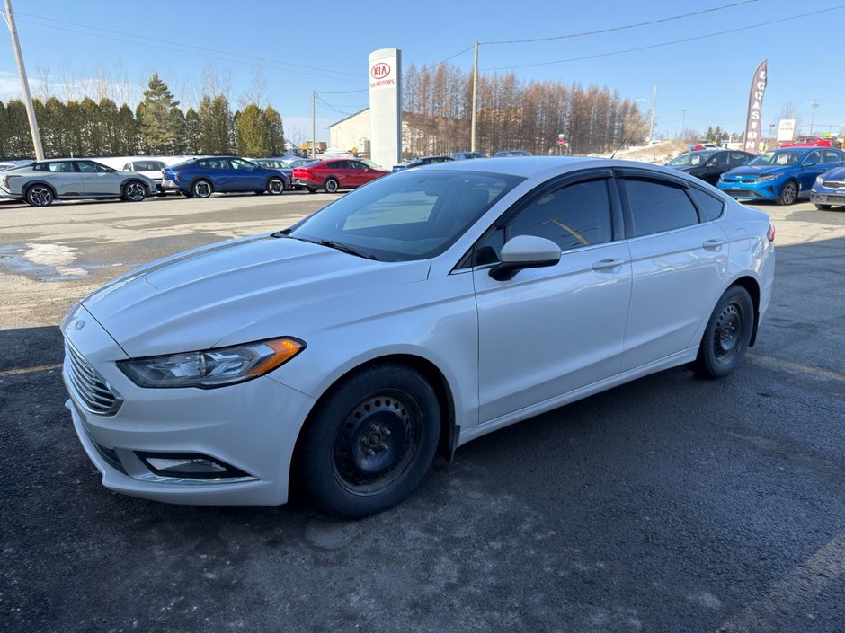 Ford Fusion SE AWD PNEUS D'HIVER DEMARREUR PAS ACCIDENTE 2018 INSPECTE+PNEUS NEUFS+CUIR+SIEGES ELECTRIQUE+CAMERA DE RECUL+APPLE CARPLAY+CLIMATISATION BI-ZONES
