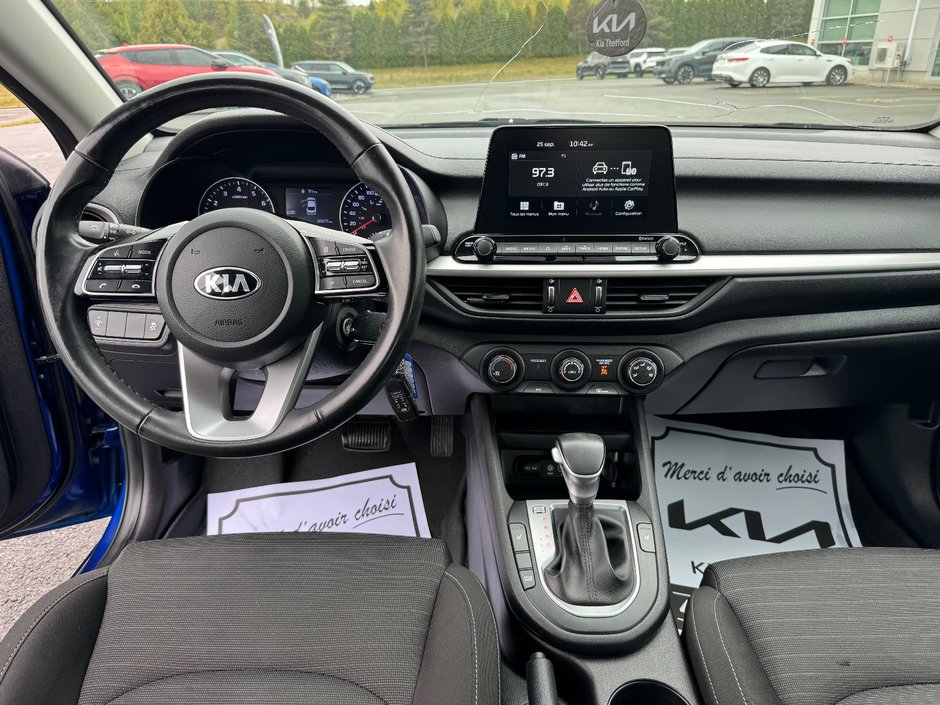 Kia Forte LX PNEUS NEUFS DEMARREUR PAS ACCIDENTE 2021 INSPECTE+MAGS 15''+ANDROID AUTO/APPLE CARPLAY+CAMERA DE RECUL+SIEGES CHAUFFANTS+AIR CLIMATISE