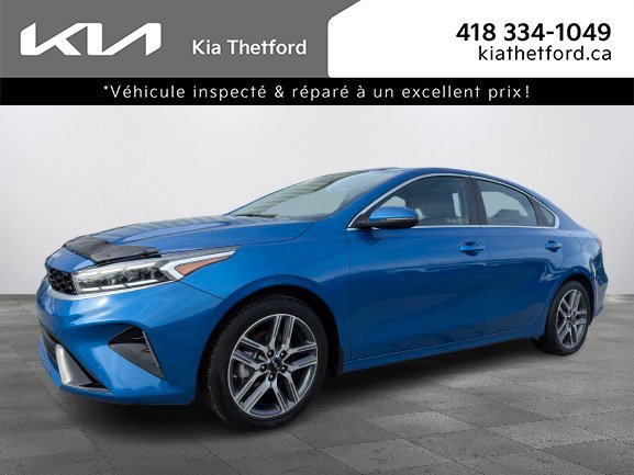 Kia Forte EX+ PNEUS D'HIVER DEMARREUR PAS ACCIDENTE 2023 INSPECTE+TOIT OUVRANT+MAGS 17''+DETECTEUR D'ANGLES MORTS+VOLANT CHAUFFANT+APPLE CARPLAY+BLUETOOTH