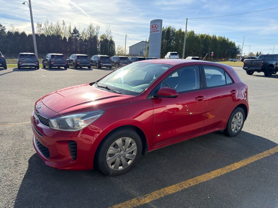 Kia Rio5 LX+ DEMARREUR VOLANT CHAUFFANT PAS ACCIDENTE 2018 INSPECTE+CAMERA DE RECUL+SIEGES CHAUFFANTS+RADIO SIRIUS+AIR CLIMATISE+REGULATEUR DE VITESSES