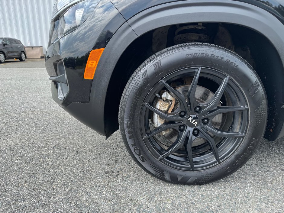 Kia Seltos EX AWD DEMARREUR VOLANT CHAUFFANT PAS ACCIDENTE 2021 INSPECTE+DETECTEUR D'ANGLES MORTS+TOIT OUVRANT+SIEGES CHAUFFANTS+AIR CLIMATISE+CUIR+MAGS 17''