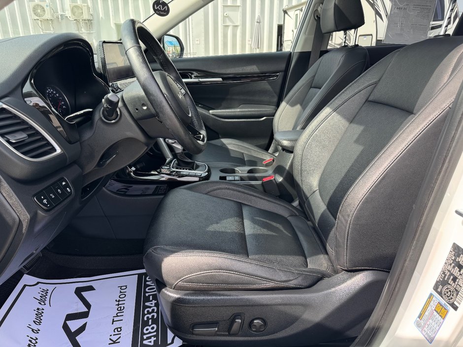 Kia Seltos SX Turbo AWD DEMARREUR TETE HAUTE GPS 2022 INSPECTE+SIEGES CHAUFFANTS ET VENTILES+CUIR+SIEGES ELECTRIQUE+VOLANT CHAUFFANT+MAGS 18+RADIO SIRIUS