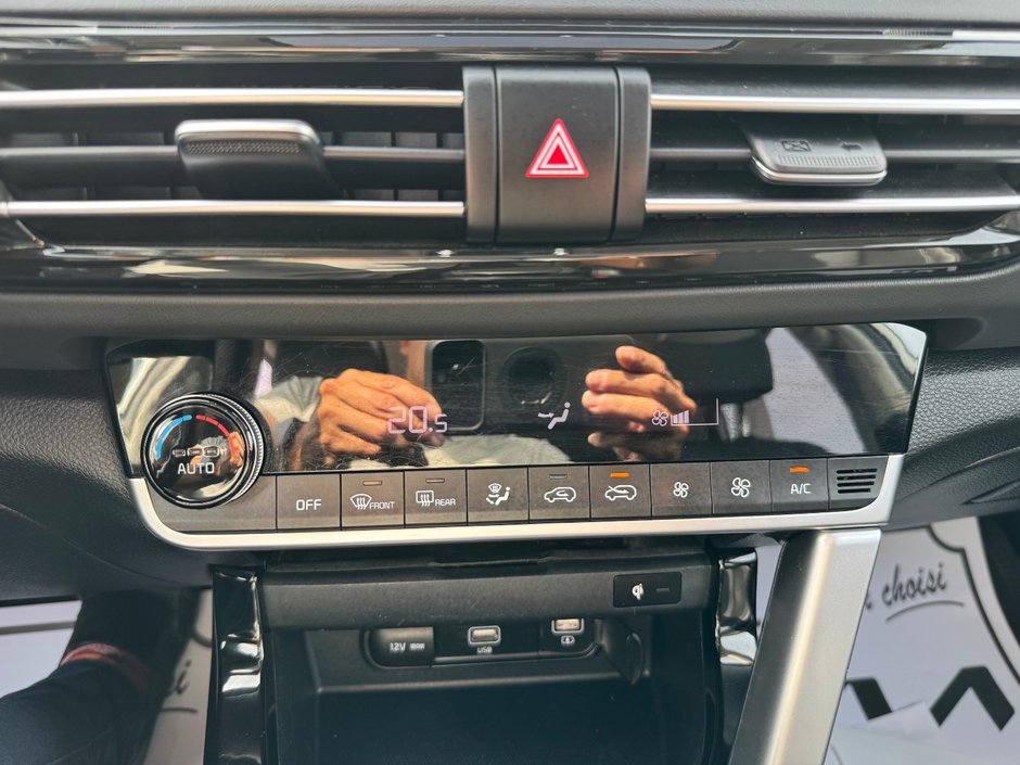 Kia Seltos SX Turbo AWD DEMARREUR TETE HAUTE GPS 2022 INSPECTE+SIEGES CHAUFFANTS ET VENTILES+CUIR+SIEGES ELECTRIQUE+VOLANT CHAUFFANT+MAGS 18+RADIO SIRIUS
