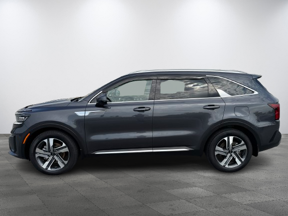 Kia Sorento Plug-In Hybrid PHEV SX AWD PNEUS D'HIVER DEMARREUR PAS ACCIDENTE 2023 INSPECTE+HITCH+INTERIEUR GRIS+CUIR+SIEGES ELECTRIQUES+HAYON INTELLIGENT+GPS+RADIO SIRIUS