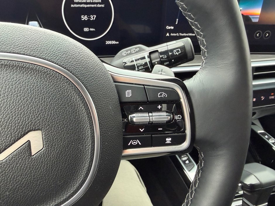 Kia Sorento X-Pro Turbo AWD DEMARREUR CAMERA 360 PAS ACCIDENTE 2025 INSPECTE+SIEGES CHAUFFANTS ET VENTILES+VOLANT CHAUFFANT+MEMORISATION SIEGES CONDUCTEUR+CUIR+MAGS 17