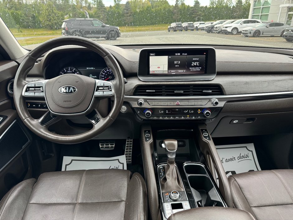 Kia Telluride SX V6 AWD PNEUS NEUFS HITCH PAS ACCIDENTE 2020 INSPECTE+INTERIEUR BRUN+CAMERA 360+SIEGES CHAUFFANTS ET VENTILES+TOIT DOUBLE+HARMAN KARDON