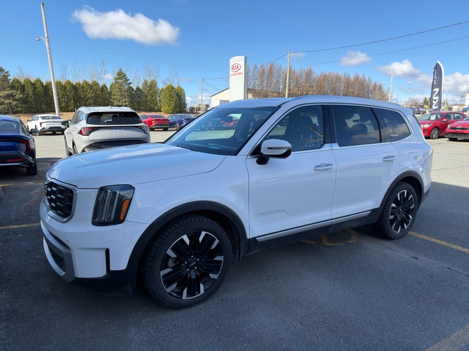Kia Telluride SX Limited V6 AWD PNEUS D'HIVER PAS ACCIDENTE 2023 INSPECTE+CAMERA 360+MONITEURS D'ANGLES MORTS+TOIT DOUBLE+SIEGES CHAUFFANTS ET VENTILES+GPS