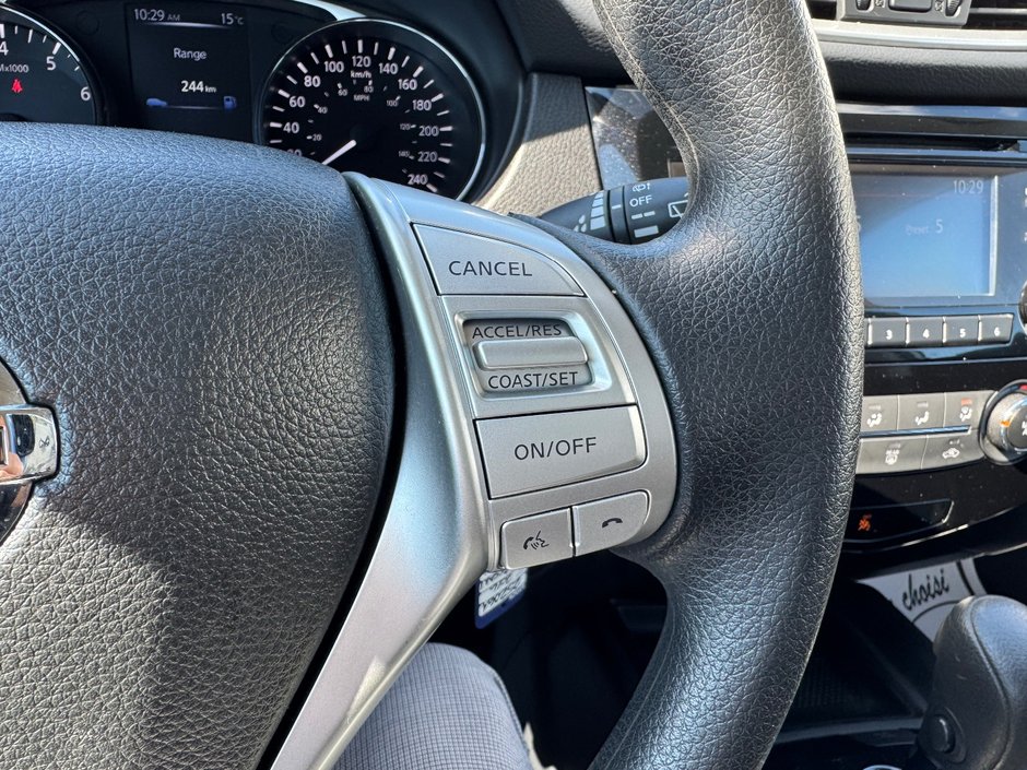 Nissan Rogue S TA CAMERA RECUL BLUETOOTH PAS ACCIDENTE 2016 INSPECTE+AIR CLIMATISE+RADIO SIRIUS+REGULATEUR DE VITESSES+GROUPE ELECTRIQUE+LECTEUR CD