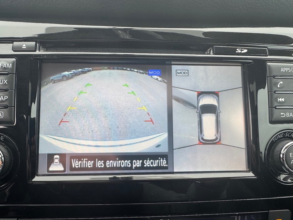 Nissan Rogue SL AWD CAMERA 360 HAYON ELECTRIQUE PAS ACCIDENTE 2016 INSPECTE+CUIR+SIEGE ELECTRIQUE+TOIT OUVRANT PANORAMIQUE+DETECTEUR D'ANGLES MORTS+RARIO SIRIUS+MAG 18