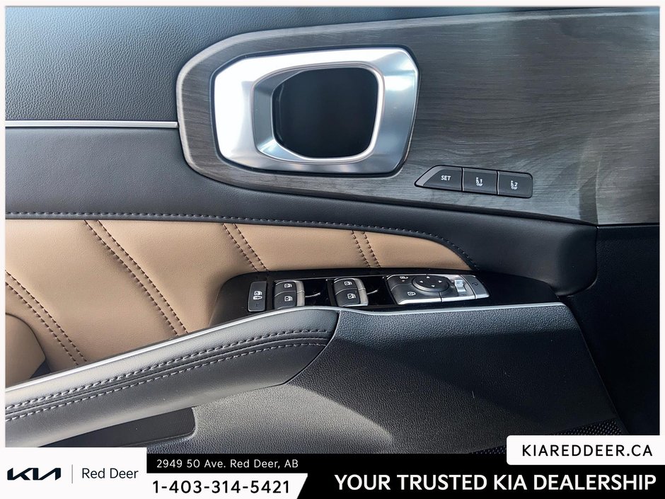 2025 Kia Sorento X-PRO Olive Brown Interior-18