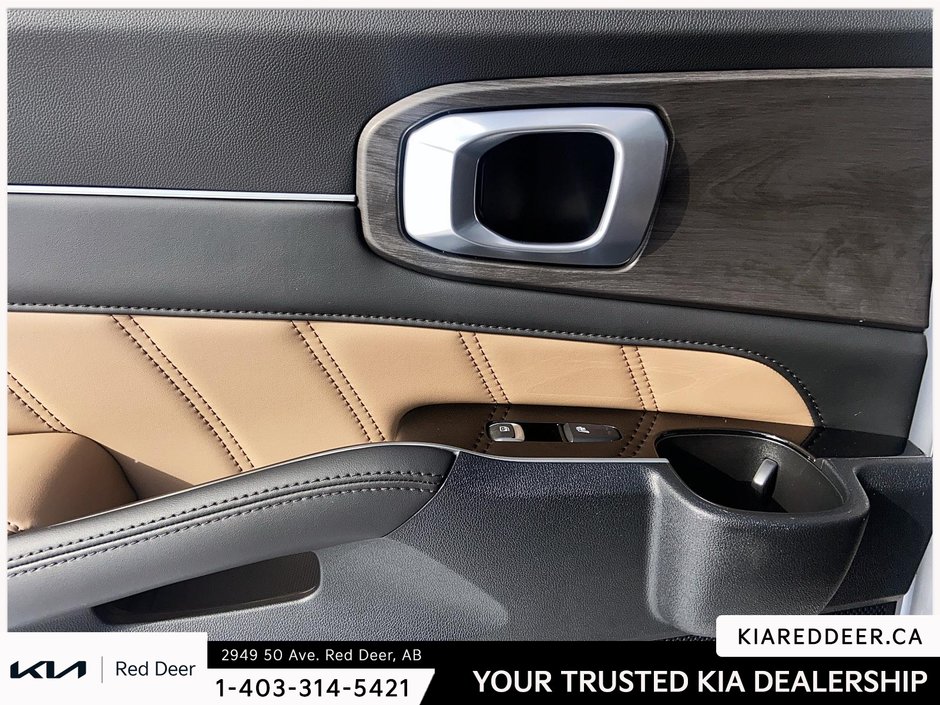2025 Kia Sorento X-PRO Olive Brown Interior-20