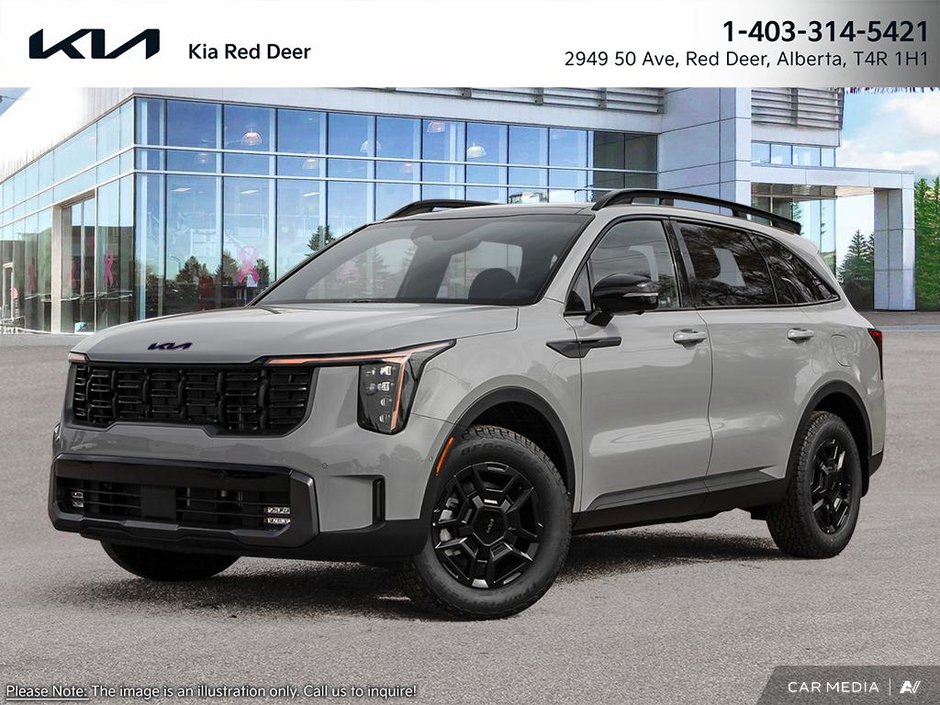 2025 Kia Sorento X-Pro Black Interior-0