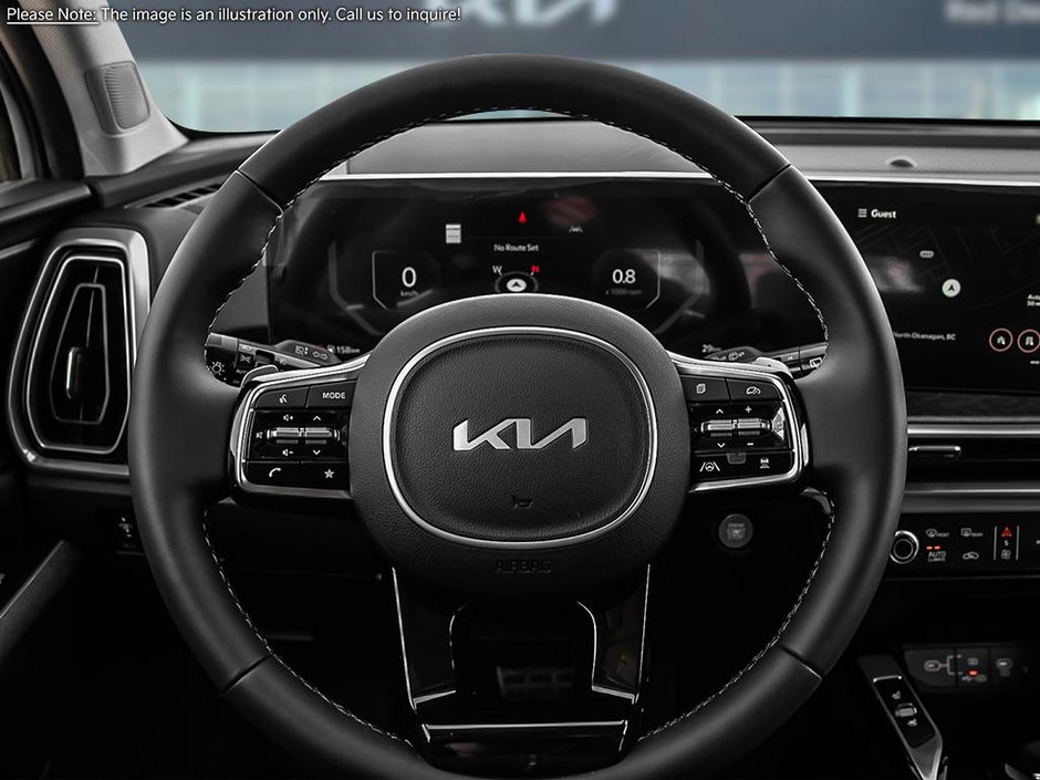 2025 Kia Sorento X-Line Limited Black Interior-9