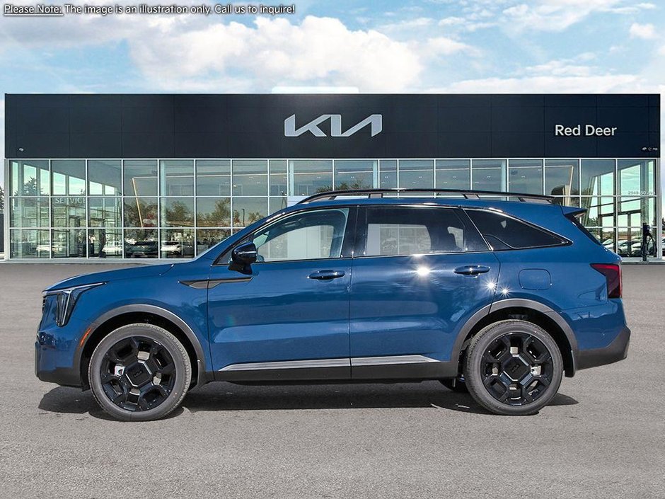 2025 Kia Sorento X-Line Limited Black Interior-2