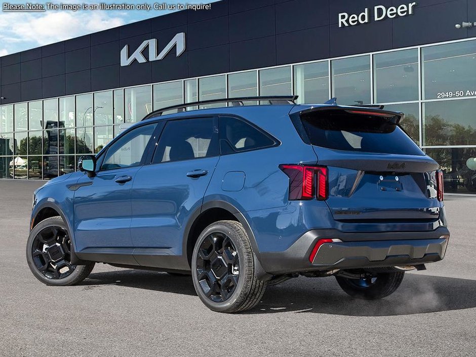 2025 Kia Sorento X-Line Limited Black Interior-3