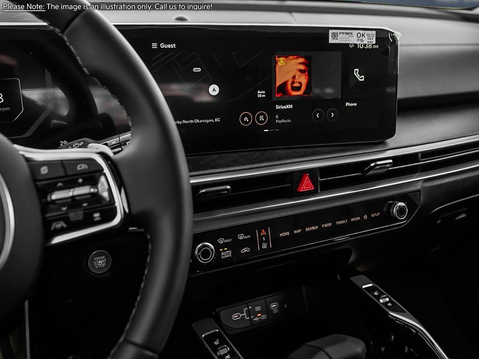 2025 Kia Sorento X-Line Limited Black Interior-14