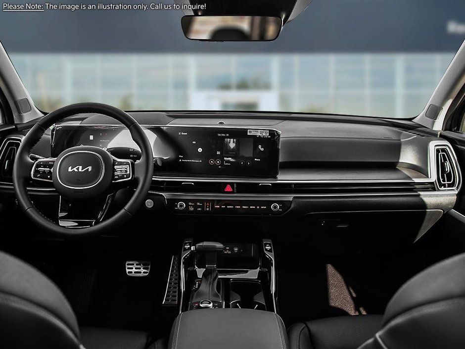 2025 Kia Sorento X-Line Limited Black Interior-18