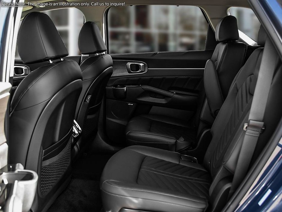 2025 Kia Sorento X-Line Limited Black Interior-17