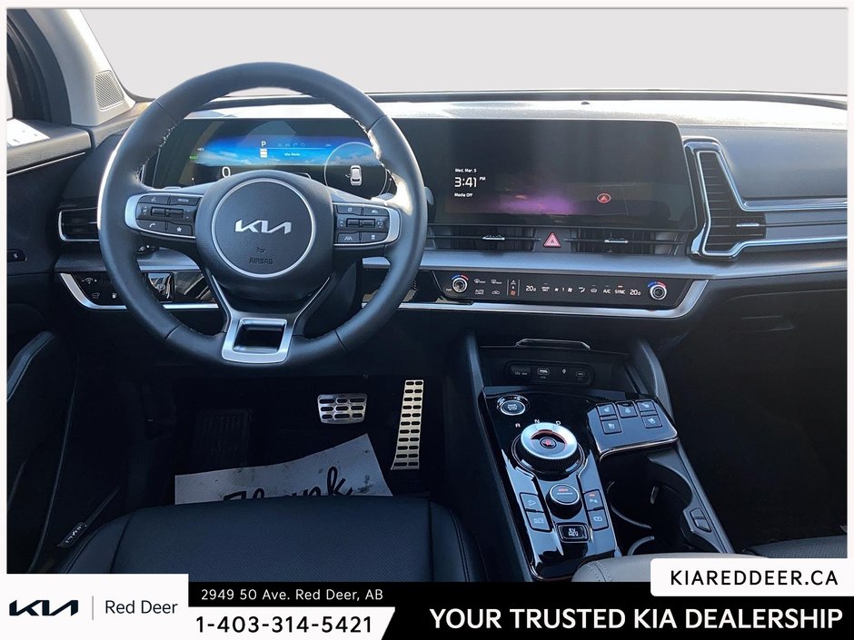 2025 Kia SPORTAGE PHEV SX - Black Interior-20