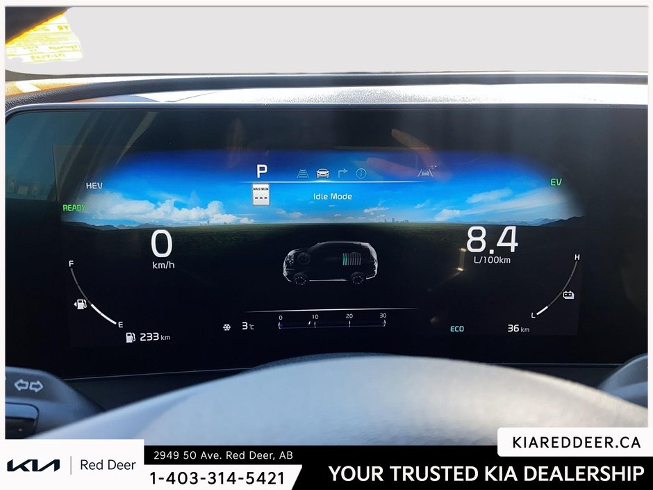 2025 Kia SPORTAGE PHEV SX - Black Interior-11