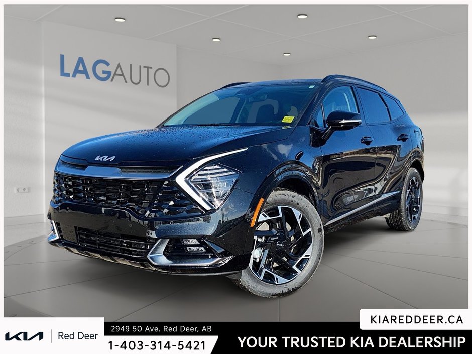 2025 Kia SPORTAGE PHEV SX - Black Interior-0