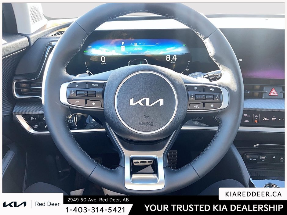 2025 Kia SPORTAGE PHEV SX - Black Interior-10