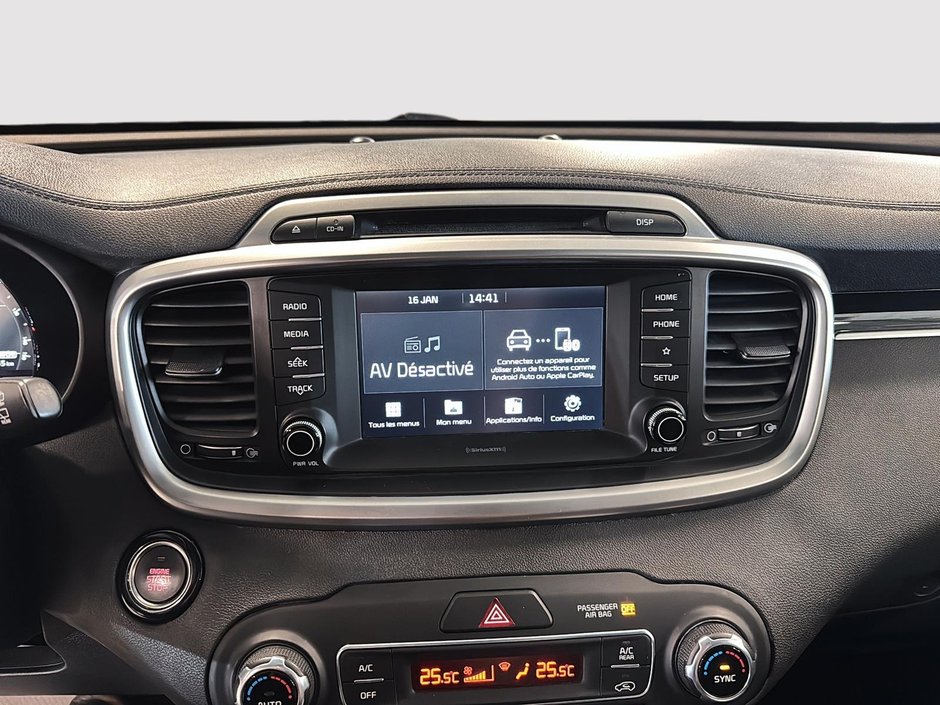 2019 Kia Sorento EX+ AWD + Panoramic roof + Leather + Carplay