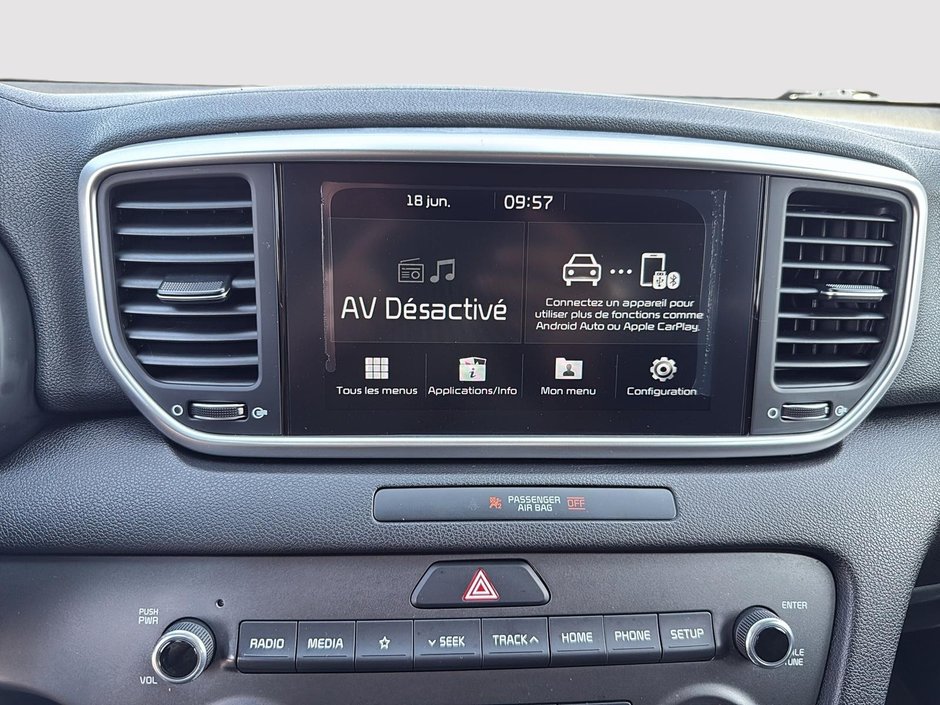 Kia SPORTAGE LX AWD  2020 APPLE CAR PLAY - ANDROID AUTO