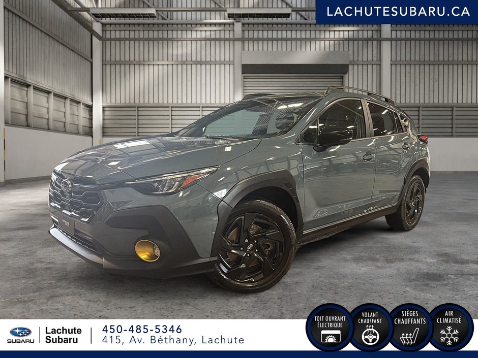 Subaru Crosstrek Onyx 2.5L TOIT.OUVRANT+CARPLAY 2024 à Lachute, Québec
